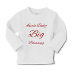Baby Clothes Little Boy Big Blessing Christian Jesus God Boy & Girl Clothes - Cute Rascals