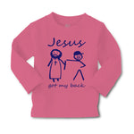 Baby Clothes Jesus Got My Back Christian Jesus God Boy & Girl Clothes Cotton - Cute Rascals