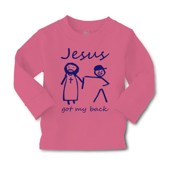 Baby Clothes Jesus Got My Back Christian Jesus God Boy & Girl Clothes Cotton - Cute Rascals