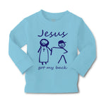 Baby Clothes Jesus Got My Back Christian Jesus God Boy & Girl Clothes Cotton - Cute Rascals