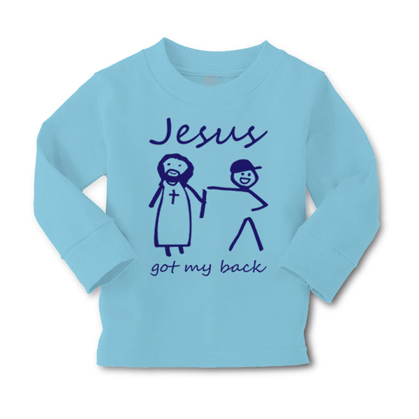 Baby Clothes Jesus Got My Back Christian Jesus God Boy & Girl Clothes Cotton - Cute Rascals