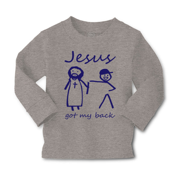 Baby Clothes Jesus Got My Back Christian Jesus God Boy & Girl Clothes Cotton - Cute Rascals