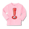 Baby Clothes Exclamation Mark with Eye School Graduation Boy & Girl Clothes