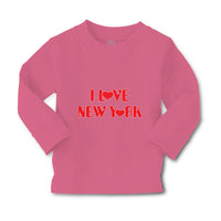 Baby Clothes I Love New York Valentines Love Boy & Girl Clothes Cotton - Cute Rascals