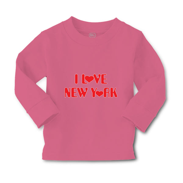 Baby Clothes I Love New York Valentines Love Boy & Girl Clothes Cotton - Cute Rascals