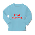 Baby Clothes I Love New York Valentines Love Boy & Girl Clothes Cotton