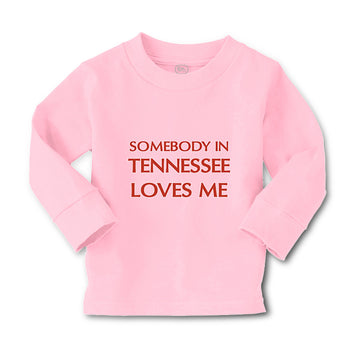 Baby Clothes Somebody in Tennessee Loves Me Boy & Girl Clothes Cotton