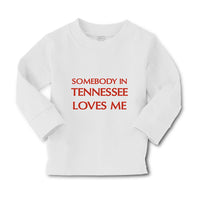 Baby Clothes Somebody in Tennessee Loves Me Boy & Girl Clothes Cotton - Cute Rascals