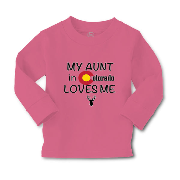 Baby Clothes My Aunt in Colorado Loves Me Valentines Love Boy & Girl Clothes - Cute Rascals