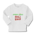 Baby Clothes Jersey Girls Don'T Pump Gas! Boy & Girl Clothes Cotton