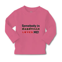 Baby Clothes Somebody in Nashville Loves Me Boy & Girl Clothes Cotton - Cute Rascals