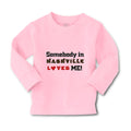 Baby Clothes Somebody in Nashville Loves Me Boy & Girl Clothes Cotton