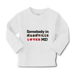 Baby Clothes Somebody in Nashville Loves Me Boy & Girl Clothes Cotton - Cute Rascals