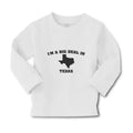 Baby Clothes I'M A Big Deal in Texas Boy & Girl Clothes Cotton