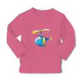 Baby Clothes Little Helicopter Smiling Cars & Transportation Helicopter Cotton