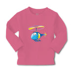 Baby Clothes Little Helicopter Smiling Cars & Transportation Helicopter Cotton - Cute Rascals