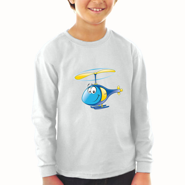 Baby Clothes Little Helicopter Smiling Cars & Transportation Helicopter Cotton - Cute Rascals