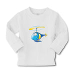 Baby Clothes Little Helicopter Smiling Cars & Transportation Helicopter Cotton - Cute Rascals