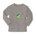 Baby Clothes Helicopter with Face Green Cars & Transportation Helicopter Cotton