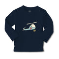 Baby Clothes Little Helicopter with Star Cars & Transportation Helicopter Cotton