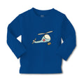 Baby Clothes Little Helicopter with Star Cars & Transportation Helicopter Cotton