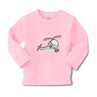 Baby Clothes Little Helicopter with Star Cars & Transportation Helicopter Cotton - Cute Rascals