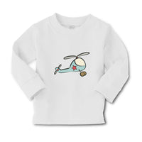 Baby Clothes Little Helicopter with Star Cars & Transportation Helicopter Cotton - Cute Rascals