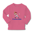 Baby Clothes Colorado Boy Playing Baseball Sport Bat and Ball Boy & Girl Clothes