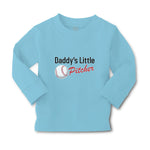 Baby Clothes Daddy's Little Picther Sport Baseball Boy & Girl Clothes Cotton - Cute Rascals