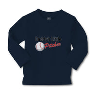 Baby Clothes Daddy's Little Picther Sport Baseball Boy & Girl Clothes Cotton - Cute Rascals