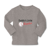 Baby Clothes Daddy's Little Picther Sport Baseball Boy & Girl Clothes Cotton - Cute Rascals