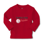 Baby Clothes Daddy's Little Picther Sport Baseball Boy & Girl Clothes Cotton - Cute Rascals