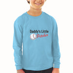 Baby Clothes Daddy's Little Picther Sport Baseball Boy & Girl Clothes Cotton - Cute Rascals