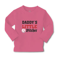 Baby Clothes Daddy's Little Picther Sport Baseball Boy & Girl Clothes Cotton - Cute Rascals
