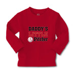 Baby Clothes Daddy's Little Picther Sport Baseball Boy & Girl Clothes Cotton - Cute Rascals