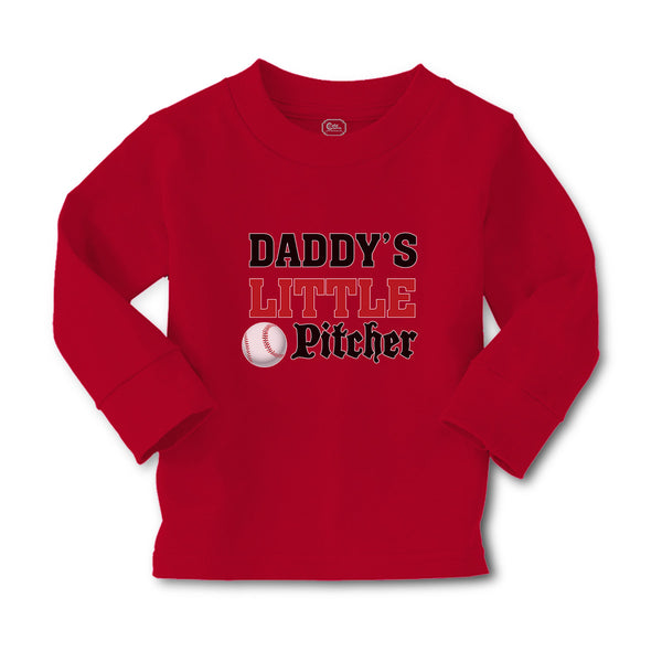 Baby Clothes Daddy's Little Picther Sport Baseball Boy & Girl Clothes Cotton - Cute Rascals