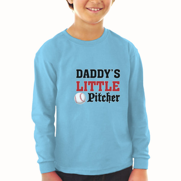 Baby Clothes Daddy's Little Picther Sport Baseball Boy & Girl Clothes Cotton - Cute Rascals