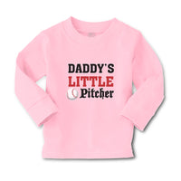 Baby Clothes Daddy's Little Picther Sport Baseball Boy & Girl Clothes Cotton - Cute Rascals