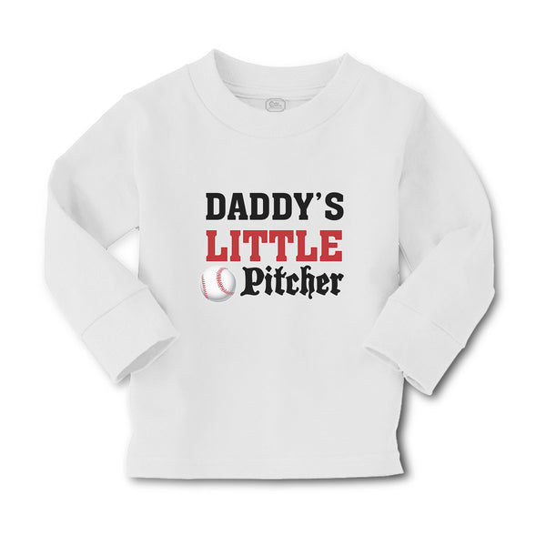 Baby Clothes Daddy's Little Picther Sport Baseball Boy & Girl Clothes Cotton - Cute Rascals