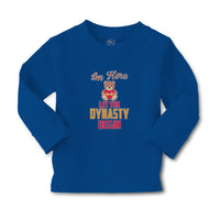Baby Clothes Im Here Let The Dynasty Begin Toy Teddy Bear with Heart Cotton - Cute Rascals