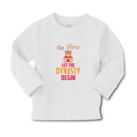 Baby Clothes Im Here Let The Dynasty Begin Toy Teddy Bear with Heart Cotton - Cute Rascals