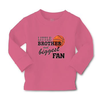 Baby Clothes Little Brother and Biggest Fan Basketball Sports Boy & Girl Clothes