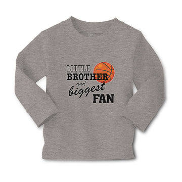 Baby Clothes Little Brother and Biggest Fan Basketball Sports Boy & Girl Clothes