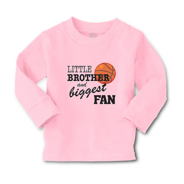 Baby Clothes Little Brother and Biggest Fan Basketball Sports Boy & Girl Clothes