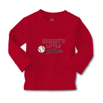 Baby Clothes Mommy's Little Catcher Baseball Sports Boy & Girl Clothes Cotton