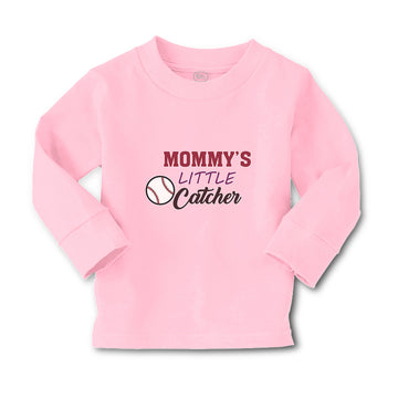 Baby Clothes Mommy's Little Catcher Baseball Sports Boy & Girl Clothes Cotton