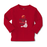Baby Clothes Daddy's Little Bowling Buddy Sport Tenpins Bowling and Ball Cotton - Cute Rascals