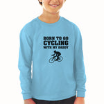 Baby Clothes Born to Go Cycling with My Daddy Sports Boy & Girl Clothes Cotton - Cute Rascals