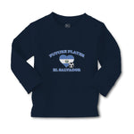 Baby Clothes Future Player El Salvador Heart Flag Sports Football Ball Cotton - Cute Rascals