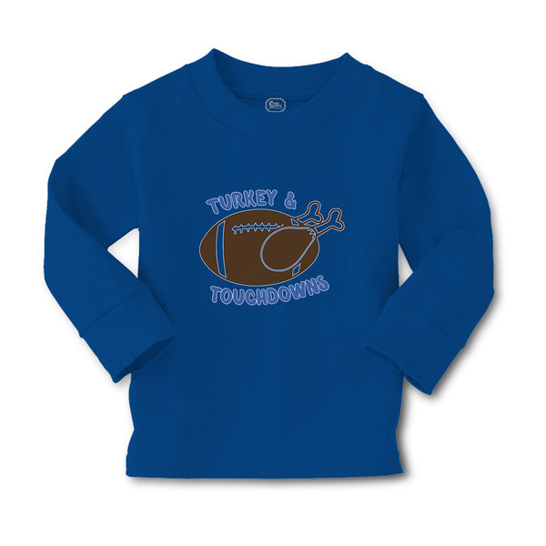 Baby Clothes Turkey & Touchdown Sports Rugby Ball with Chicken Cotton - Cute Rascals